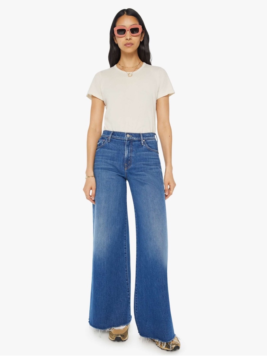 Mother Superior Swisher Sneak Fray Jeans Punch Buggy